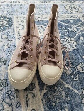 Rose Pink Converse Shoes